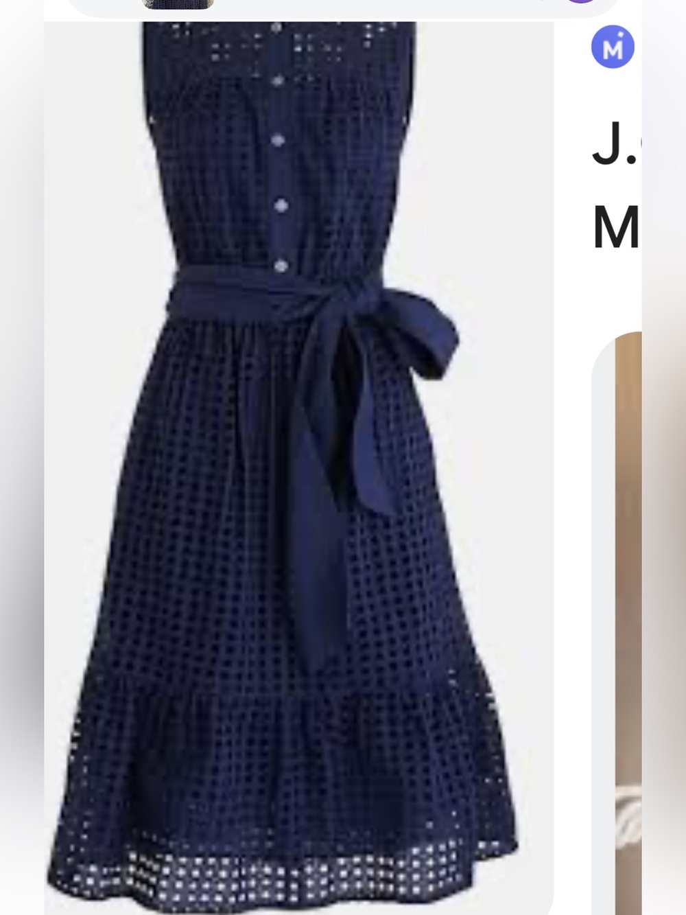 J.Grew  100% Cotton Dress